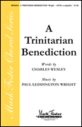 A Trinitarian Benediction SATB choral sheet music cover
